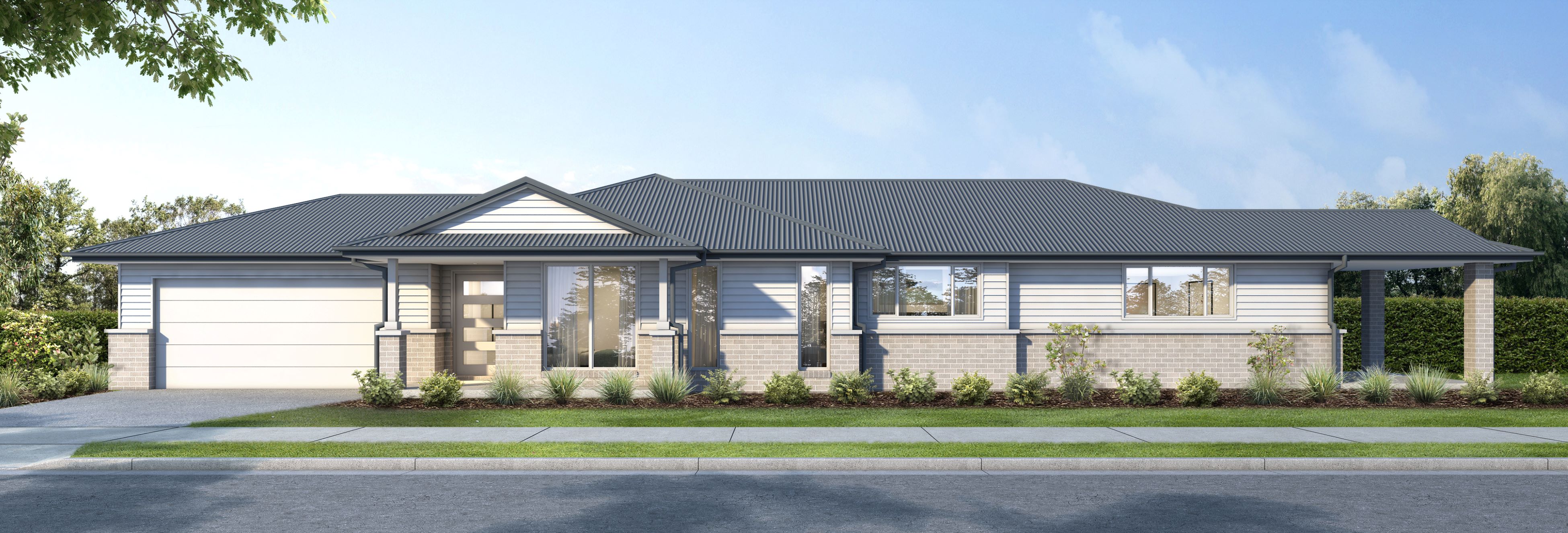 Baygrove Designer Homes rural facade